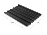 ONDULINE Easyfix Compact Wellplatte in schwarz - Seitenansicht