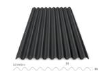 ONDULINE DURO-S / CLASSIC in schwarz (Frontansicht).
