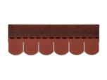 Produktabbildung BARDOLINE CLASSIC Biber in Rot (Frontansicht).