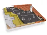 Hausdach mit ONDUTISS AIR MONO HW 360 als Unterlagsbahn.