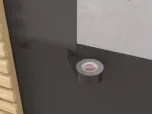 Anwendungsbeispiel des ONDUTISS UNO MIX UV3B TAPE an einer Wand.