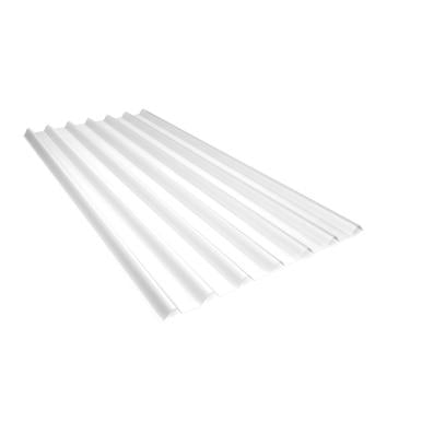 ONDULINE PC Duro SX Klar Lichtplatte aus Polycarbonat in Trapezform.