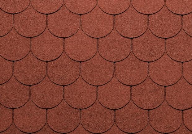 Fläche mit BARDOLINE CLASSIC Biber in Rot.