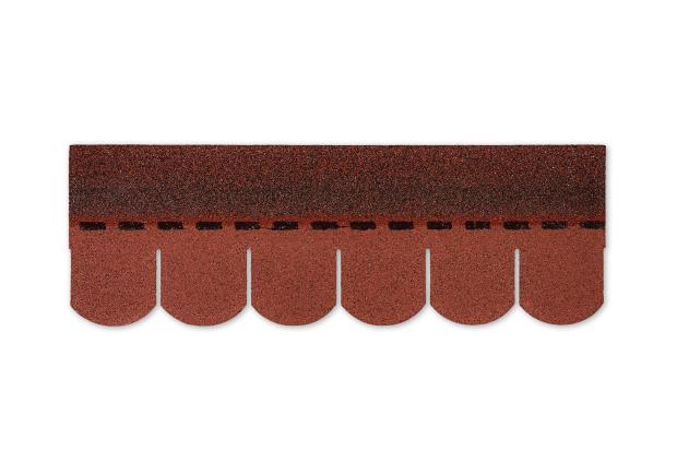 Produktabbildung BARDOLINE CLASSIC Biber in Rot (Frontansicht).